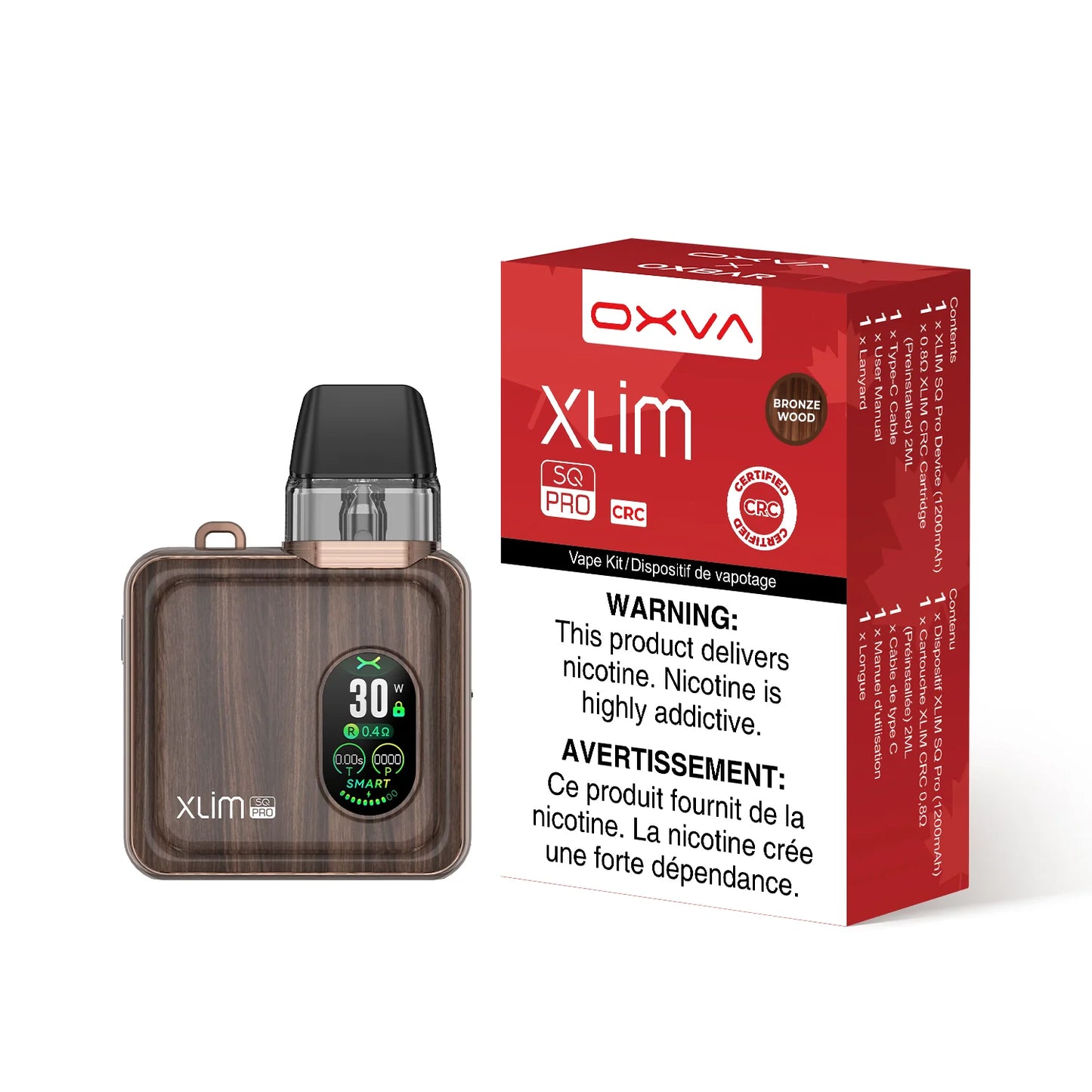 OXVA Xlim SQ Pro Pod Kit